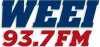Logo for WEEI 101.5 FM