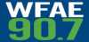 Logo for WFAE 90.7 FM