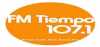 Logo for FM Tiempo 107.1