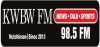 Logo for KWBW 95.8 FM