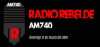Logo for Radio Rebelde 740 AM