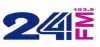 Logo for 24 FM