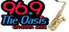 Logo for 96.9 The Oasis