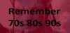 Logo for Remember 70s 80s 90s