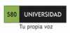 Logo for Radio Universidad 580