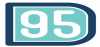 Logo for D95 FM