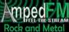 Logo for Amped FM Rock and Metal