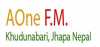Logo for Aone FM