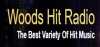 Logo for Woods Hit Radio