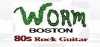 Logo for Worm Boston 80s Rock Guitar