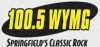 Logo for 100.5 WYMG