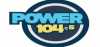Logo for Power 104.5FM
