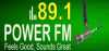 Logo for Power 89.1 FM