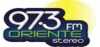 Logo for 97.3 FM Oriente