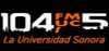 Logo for Universitaria 104.5 FM