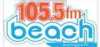 Logo for BEACH FM 105.5