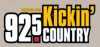 Logo for 92.5 Kickin Country