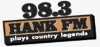 Logo for 98.3 Hank FM