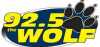 Logo for 92.5 The Wolf