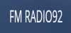 Logo for FM Radio92