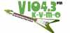 Logo for V104.3 KVMO