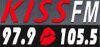Logo for Kiss FM 97.3FM