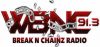 Logo for WBNC Break N Chainz Radio