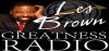 Logo for Les Brown Greatness Radio