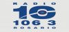 Logo for Radio 10 Rosario 106.3