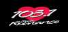 Logo for 103.1 Radio Romance