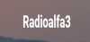 Logo for Radioalfa3 Latin hits