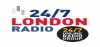 Logo for 24/7 London Radio