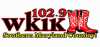 Logo for WKIK 102.9 FM