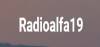 Logo for Radioalfa19 Latin Hits