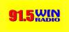 Logo for 91.5 Win Radio Manila