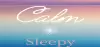 Logo for Calm Sleepy