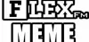 Logo for Flex FM Meme