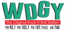 WDGY "The Original Rock and Roll Station"
