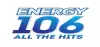 Logo for ENERGY 106 FM