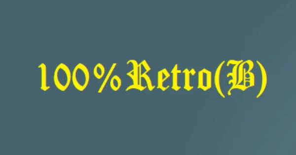 100%Retro(B)
