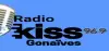 Logo for Radio Kiss FM Haiti