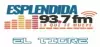 Logo for Esplendida 93.7 FM