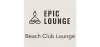 Logo for EPIC LOUNGE – Beach Club Lounge