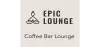 Logo for EPIC LOUNGE – Coffee Bar Lounge