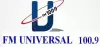 Logo for FM Universal 100.9