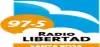 Logo for Radio Libertad 97.5
