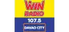 Logo for Win Radio Davao 107.5 FM