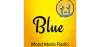 Logo for Mood Radio – Blue