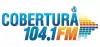Logo for Radio Cobertura 104.1 FM