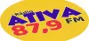 Logo for Radio Ativa 87.9 FM